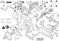 Bosch 3 603 C30 071 PKS 54 Circular hand saw 230 V / GB Spare Parts PKS54